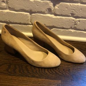 Calvin Klein suede heels!